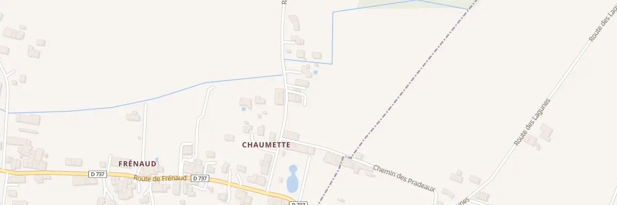 Plan du 164 Rte de la Chaumette à Saint-Girons-d’Aiguevives