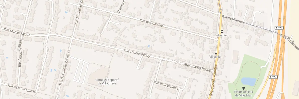 Plan du 34 Rue Charles Péguy à Angers
