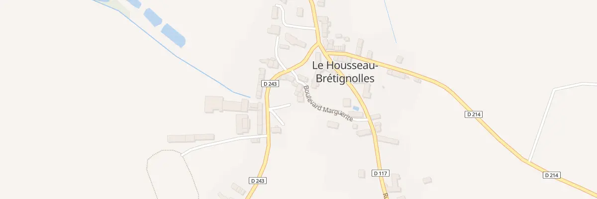 Plan du 8 Bd Marguerite - Le Housseau au Housseau-Brétignolles