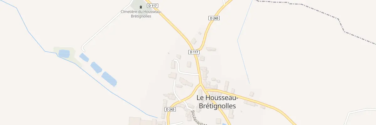 Plan du 61 Rue de Normandie - Le Housseau au Housseau-Brétignolles