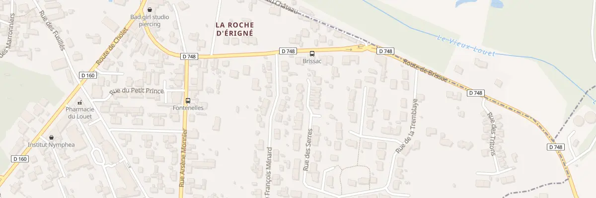 Plan du 17 Rue des Serres à Mûrs-Erigné
