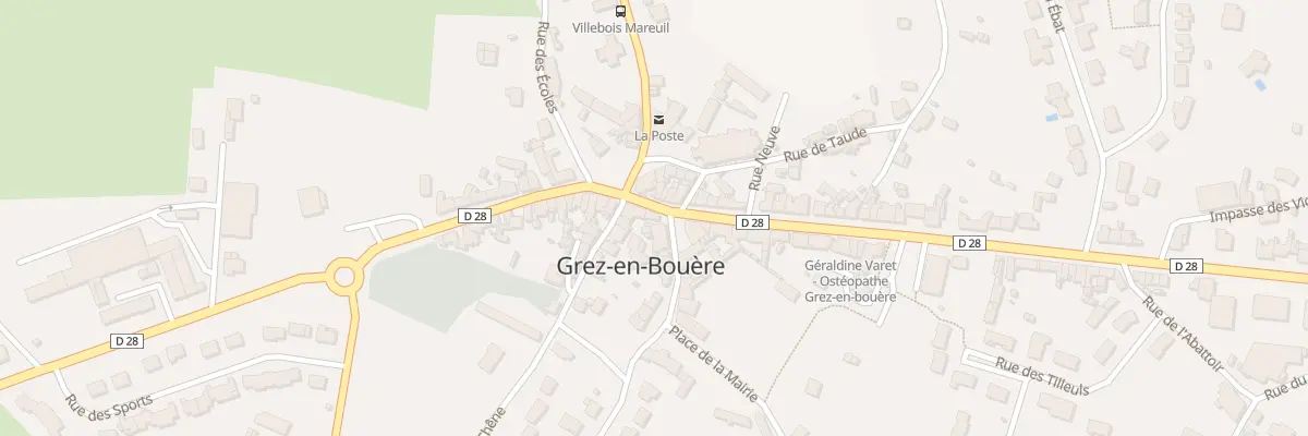 Plan du 4 Rue de la Libération à Grez-en-Bouère