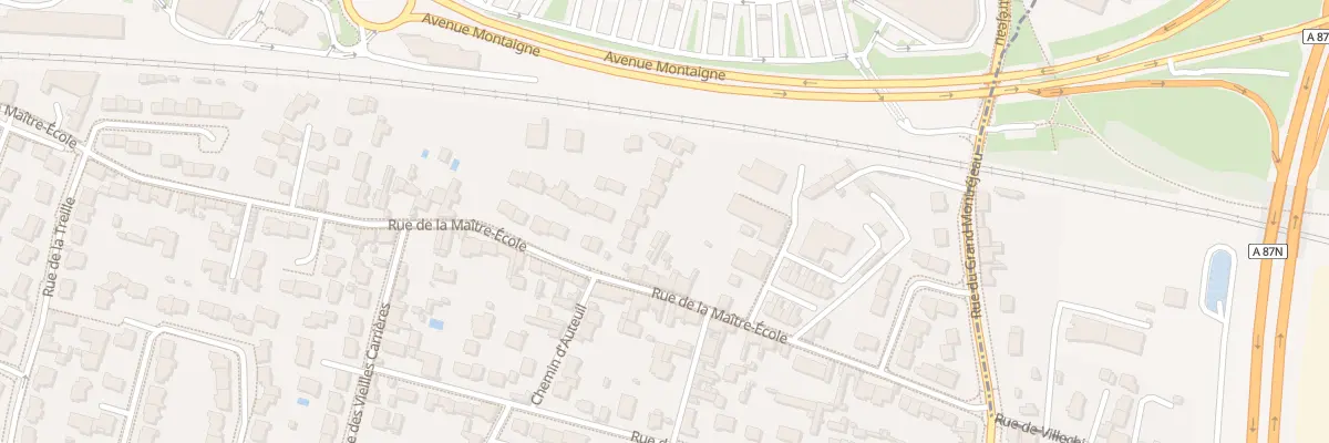 Plan du 47 Rue de la Maître École à Angers