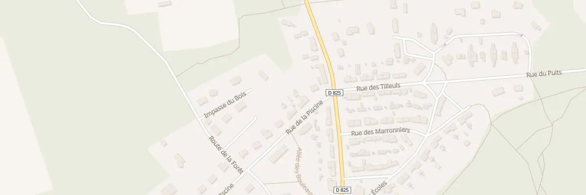 Plan du 4 Rue de la Piscine à La Ferrière-aux-Étangs