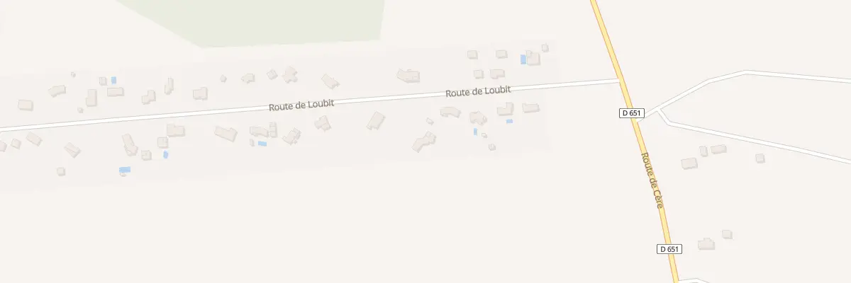 Plan du 279 Rte de Loubit à Uchacq-et-Parentis