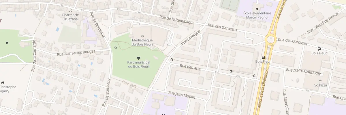 Plan du 59 Rue Lavergne à Lormont
