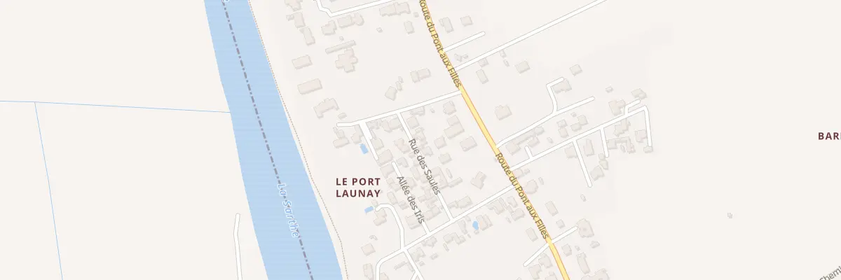 Plan du 10 Rue des Saules à Écouflant
