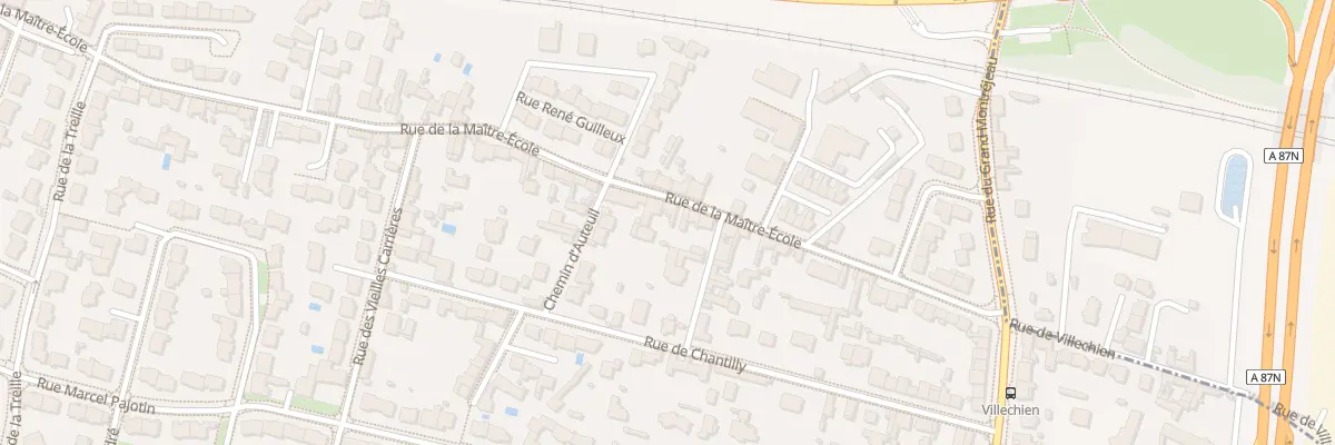 Plan du 60 Rue de la Maître École à Angers