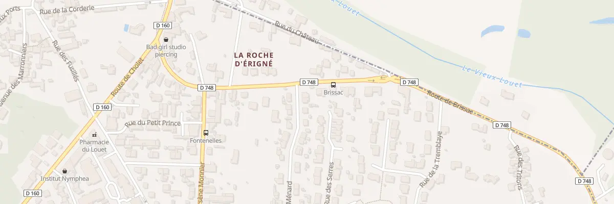 Plan du 3 Rue François Ménard à Mûrs-Erigné