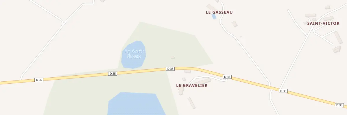 Plan du 1 La Loge Du Bardeau à Aron