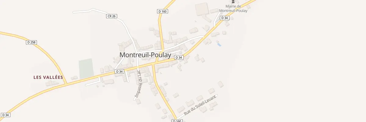 Plan du 239 Rue des Artisans à Montreuil-Poulay