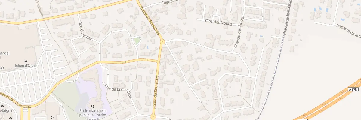 Plan du 24B Rue Louis Rabineau à Mûrs-Erigné