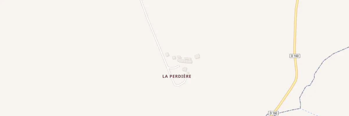 Plan du 1 La Perdriere à Montreuil-Poulay