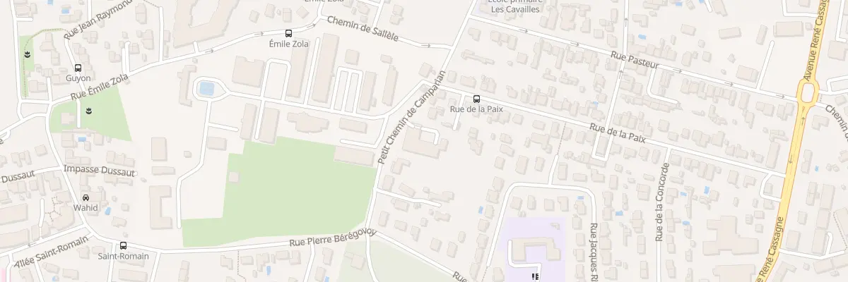 Plan du 9 Chemin de Camparian à Mios
