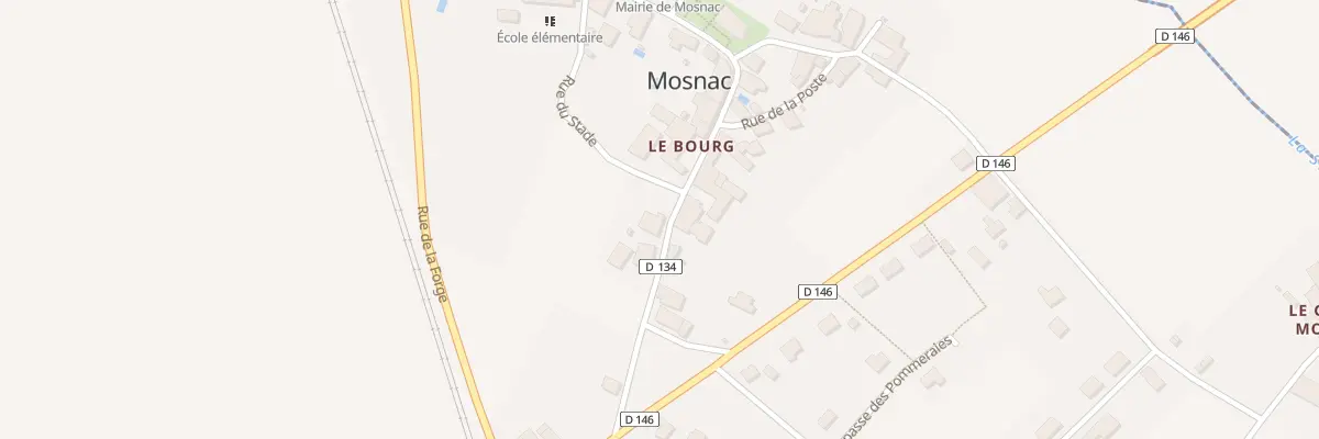 Plan du 15 Rue de la Seugne à Mosnac