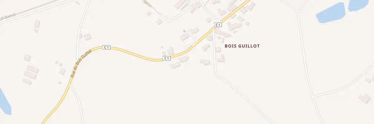 Plan du 33 Rue du Bois Guillot Terves à Bressuire