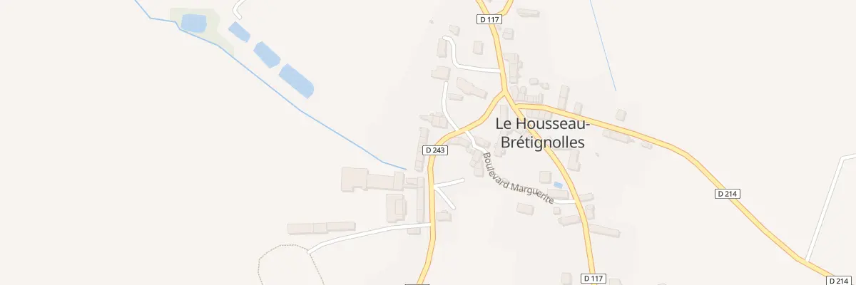 Plan du 12 Rue du Mont de la Croix Le Hou au Housseau-Brétignolles