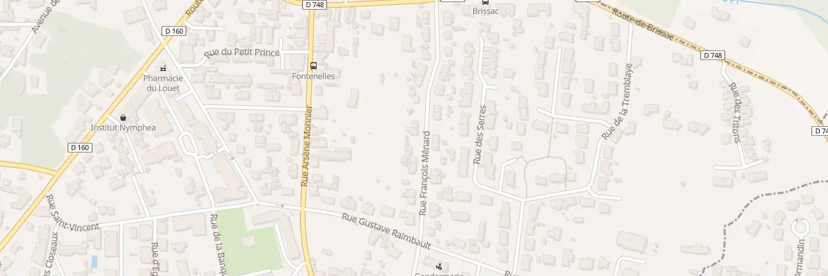 Plan du 18 Rue François Ménard à Mûrs-Erigné