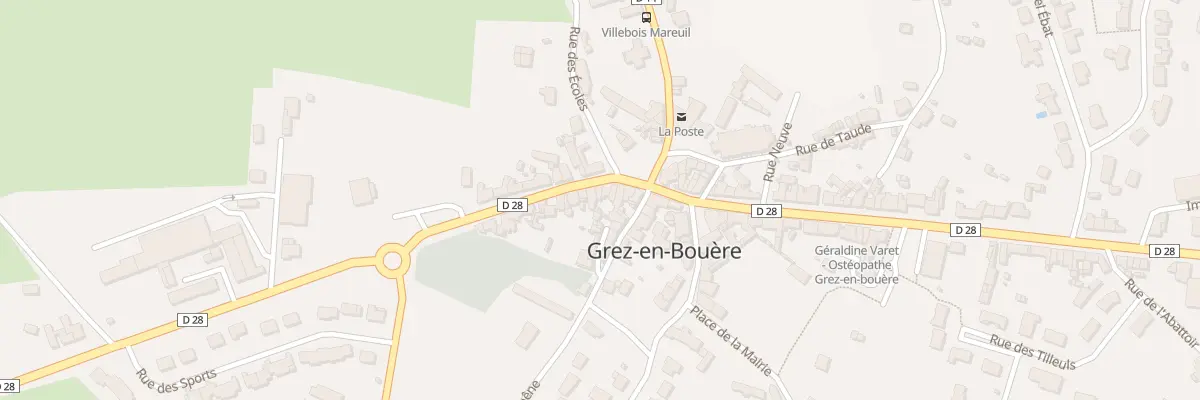 Plan du 11 Rue Division Leclerc à Grez-en-Bouère