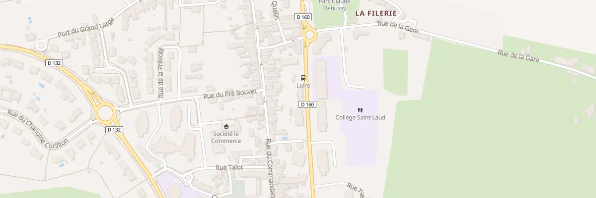 Plan du 22 Rue Pasteur aux Ponts-de-Cé