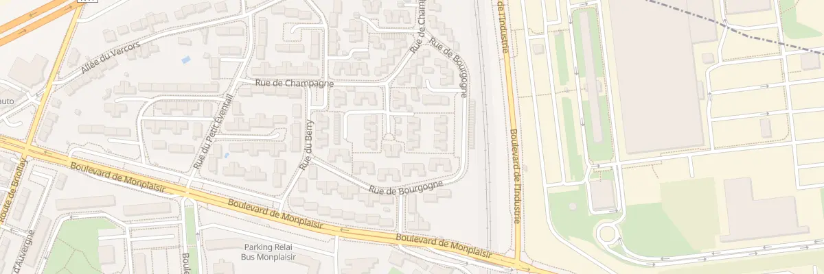 Plan du 9 Sq de Champagne à Angers