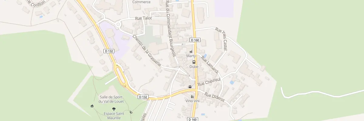 Plan du 105 Rue du Cdt Bourgeois aux Ponts-de-Cé
