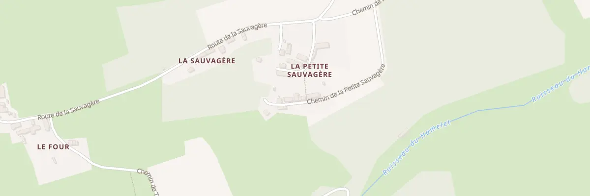 Plan du 6 Che de la Petite Sauvagère à Saint-Lambert