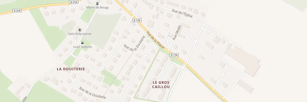 Plan du 27 Rue de la Douiterie à Bougy