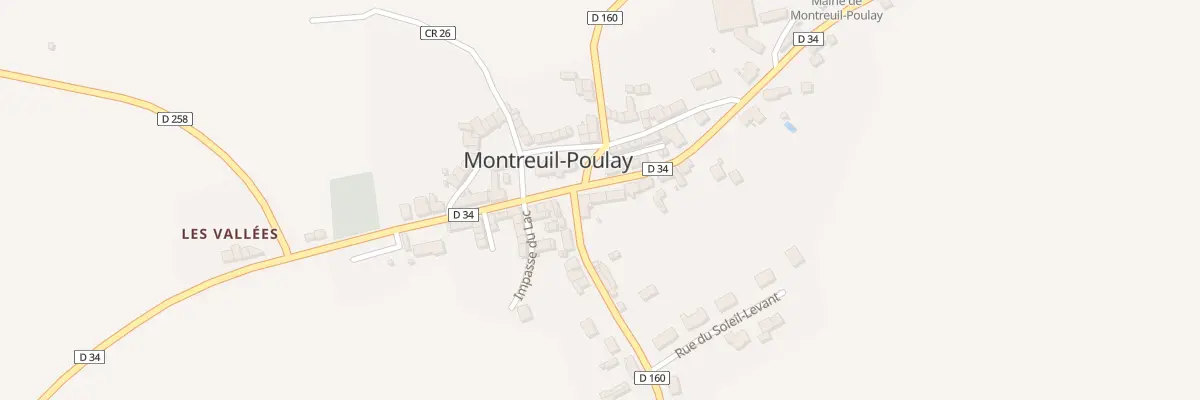 Plan du 297 Rue des Artisans à Montreuil-Poulay