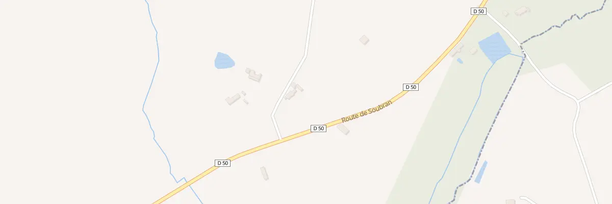 Plan du 2 Les Fontenelles à Courpignac