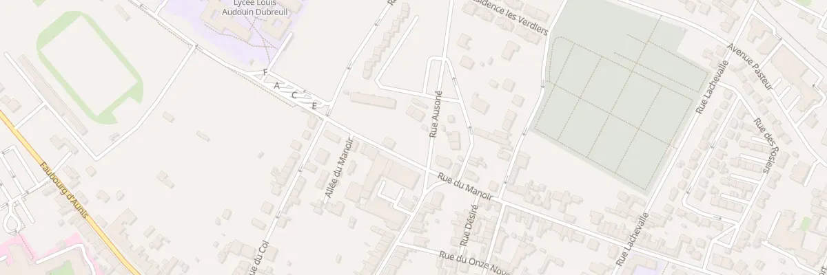 Plan du 72 Rue du Manoir à Saint-Jean-d’Angély