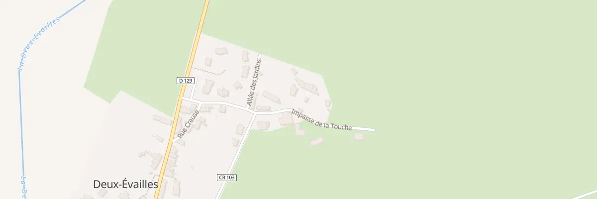 Plan du 23 Imp de la Touche à Montsûrs