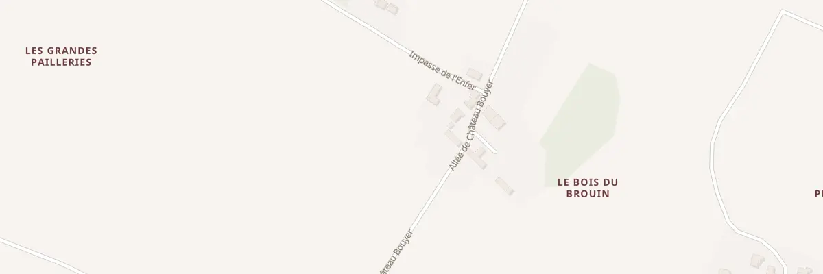 Plan du 3 Che de l’Enfer à Saint-Sever-de-Saintonge