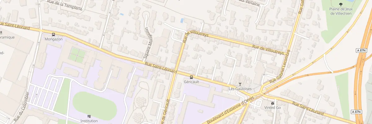 Plan du 6 Rue de Villoutreys à Angers