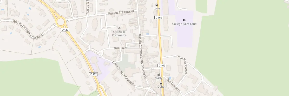 Plan du 77 Rue du Cdt Bourgeois aux Ponts-de-Cé
