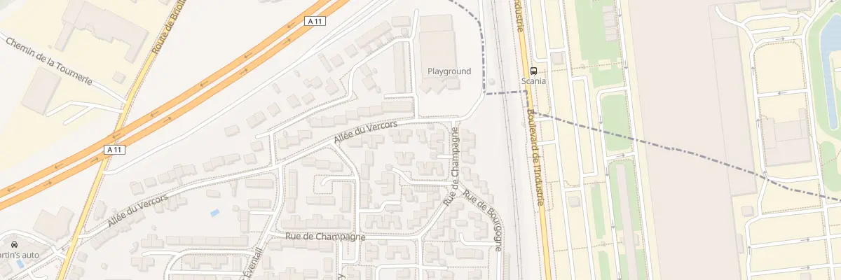 Plan du 46 All du Vercors à Angers