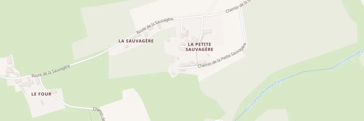 Plan du 8 Che de la Petite Sauvagère à Saint-Lambert