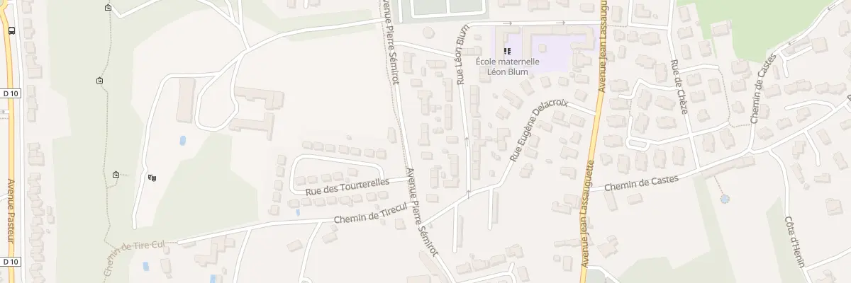 Plan du 7 Rue Pierre Sémirot à Floirac