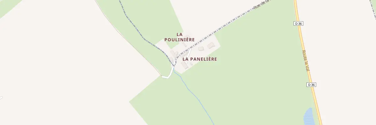 Plan du 5 Rue de la Pouliniere Curcy sur à Thury-Harcourt-le-Hom