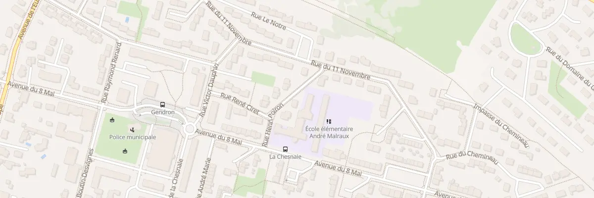 Plan du 6 Rue Henri Poiron aux Ponts-de-Cé