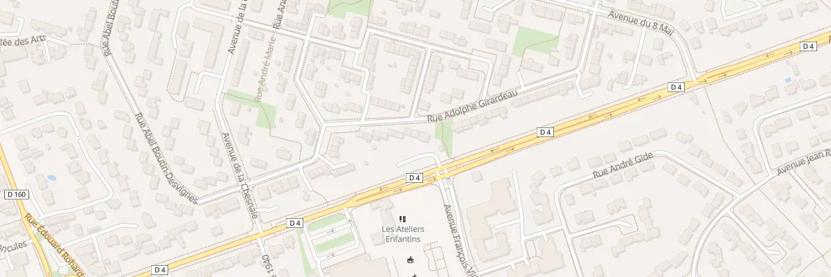 Plan du 38 Rue Adolphe Girardeau aux Ponts-de-Cé