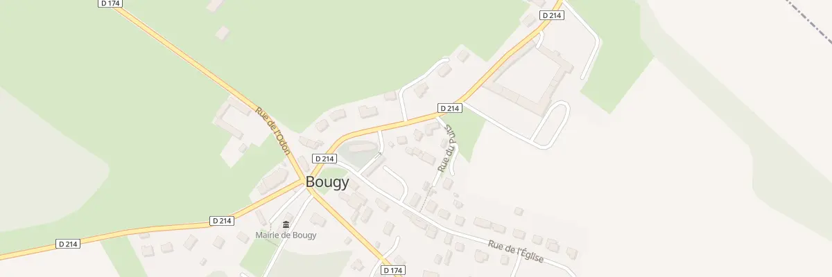 Plan du 4 Rue du Château à Bougy
