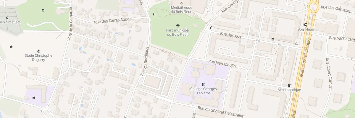 Plan du 38B Rue Lavergne à Lormont