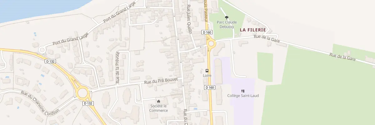 Plan du 14 Rue Pasteur aux Ponts-de-Cé