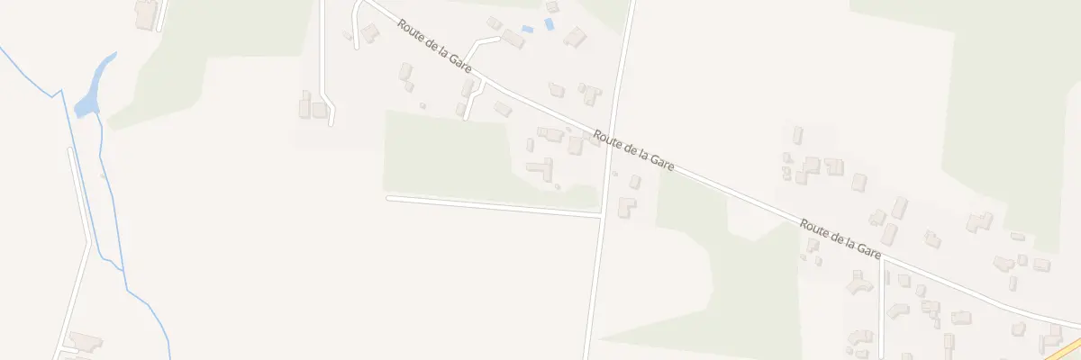 Plan du 581 Rte de la Gare à Benquet