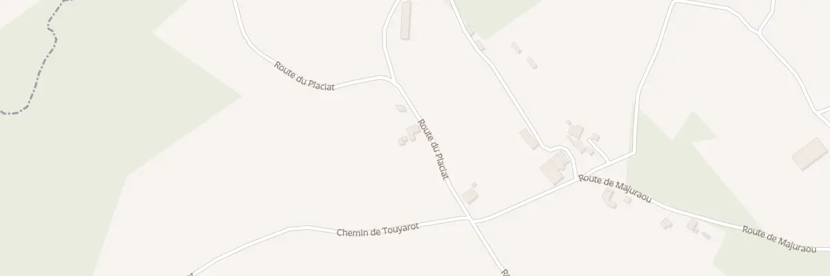 Plan du 1351 Rte du Placiat à Mant