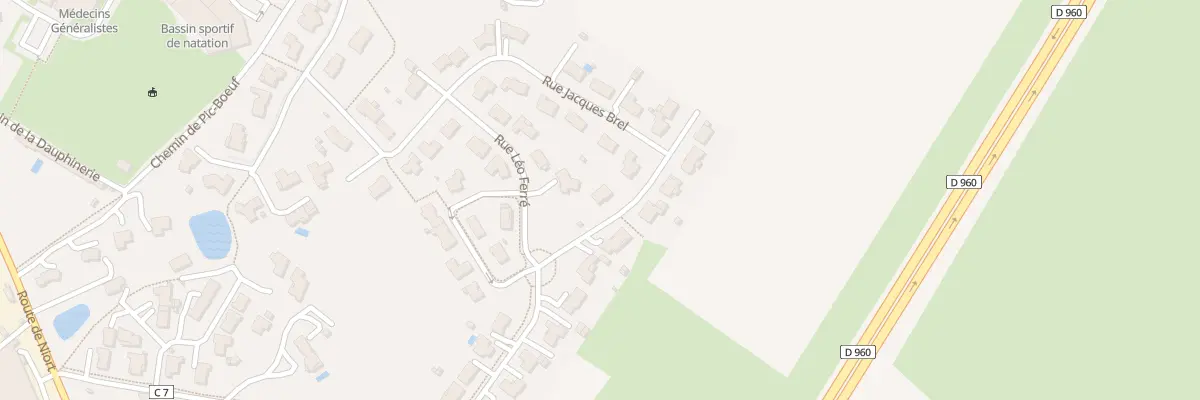 Plan du 13 Rue Édith Piaf à Lys-Haut-Layon