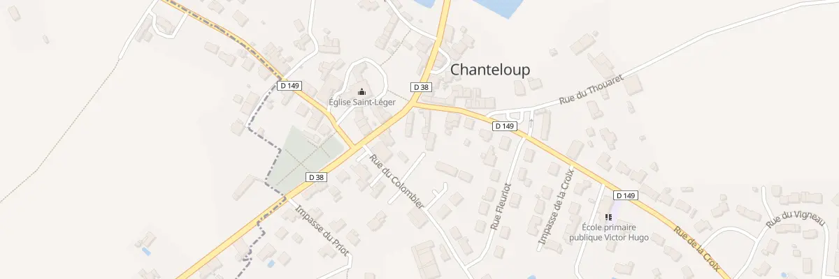 Plan du 6 Av de la Libération à Chanteloup