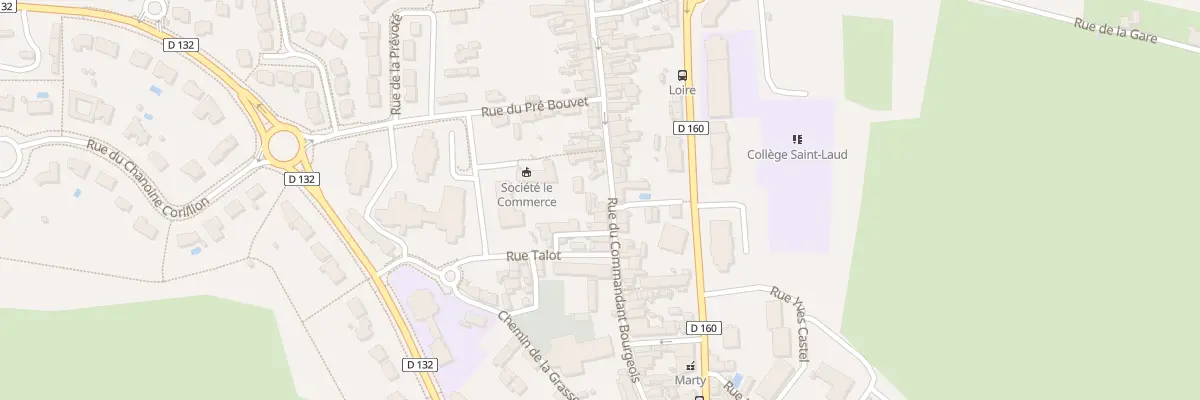 Plan du 64 Rue du Cdt Bourgeois aux Ponts-de-Cé