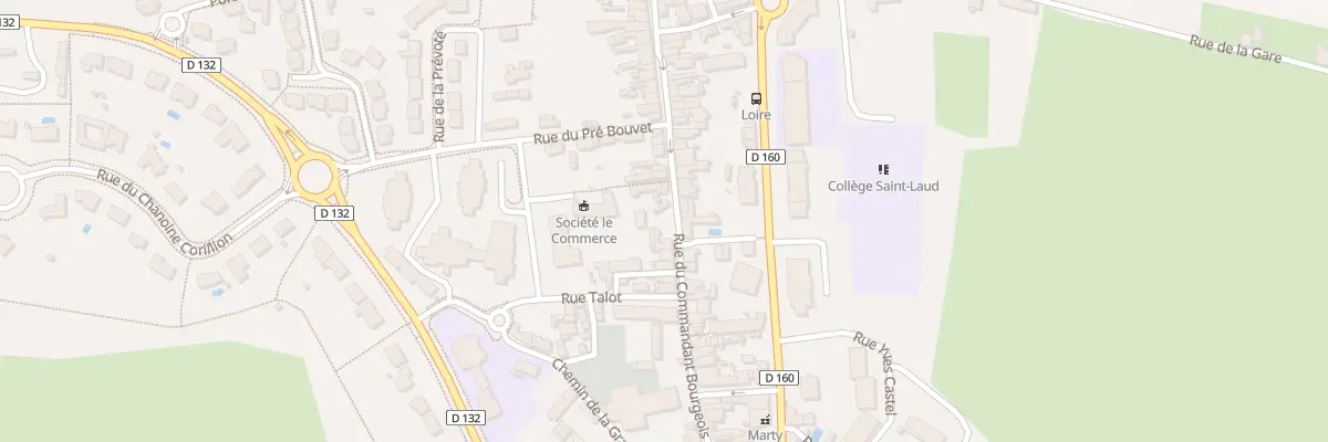 Plan du 62T Rue du Cdt Bourgeois aux Ponts-de-Cé